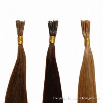 Superior Keratin Prebonded Hair Extension, Stick and I-tip